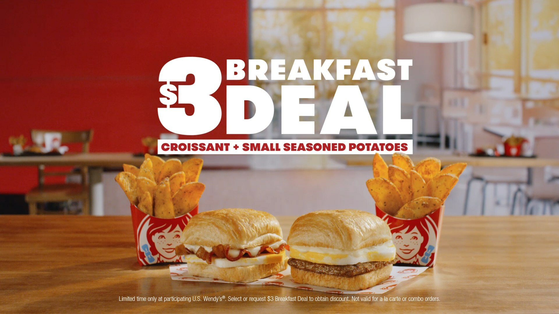 Wendy's Breakfast Combos Special in 2025