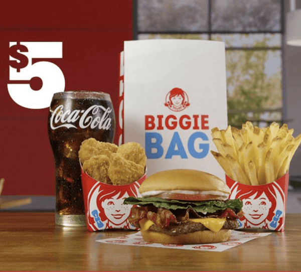 Wendy's Biggie Bag