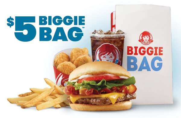 Wendy's Biggie Bag