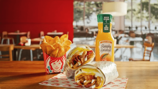 Wendy's Breakfast Burrito